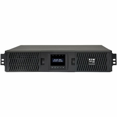 Eaton Tripp Lite Series SmartOnline 1500VA 1350W 208/230V Double-Conversion UPS 8 Outlets Extended Run SUINT1500LCD2U