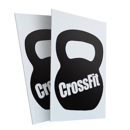 Signmission Crossfit, Plastic Signs Only 24 Inch x 36 Inch, Corrugated Plastic, 2PK CSB-2436-2PACK-Crossfit