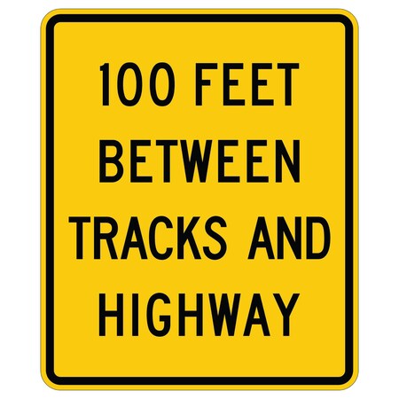 Sign Solutions Usa Traffic Sign, 30 in Width, Aluminum Sign, Vertical Rectangle DUS12DYE3036W10-11a