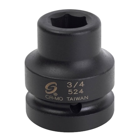 Sunex 1 in Drive 3/4 in Impact Socket 524