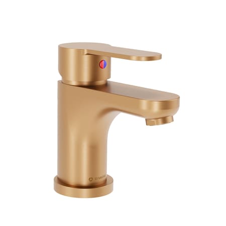 Symmons Identity Single Hole Single Handle Bathroom Faucet with Push Pop Drain (1.0 GPM) SLS6712BBZPP