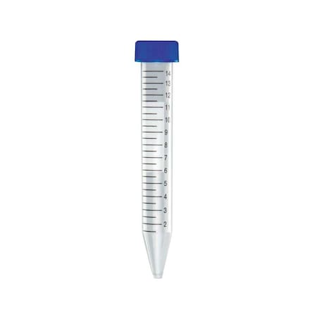 Jorgensen Laboratories Conical Centrifuge Tubes, w/Screw Caps 15mL, 100PK J0546B