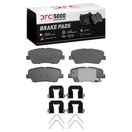 Dfc 5000 Advanced Disc Brake Pad Set,  1551-1816-01