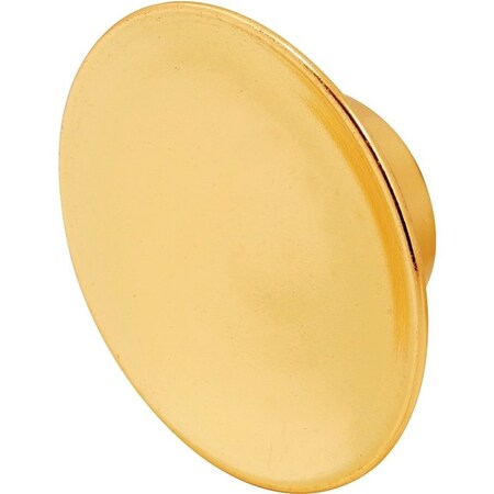 Prime-Line Bi-Fold Door Knob Steel Br Plt N 6755