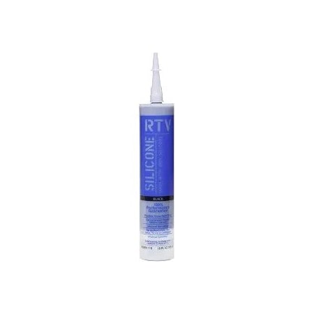 Krylon White Lightning Contractor RTV Silicone Sealant Black WL099111B
