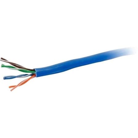 C2G 1000ft CAT5E 350Mhz STRANDED CM BLUE TAA 43401