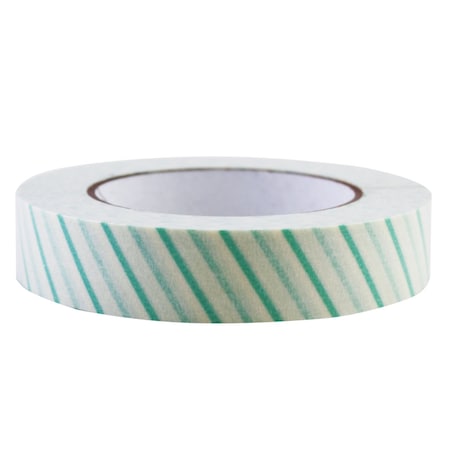 Weber Scientific Autoclave Indicator Tape, Displays Stripes, 1 inch x 60 yards Roll 560160