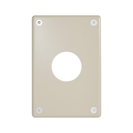 Legrand Wall Plate, 3.74" W, Steel, Ivory WSP01N911IVYPS