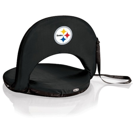 Picnic Time Family Of Brands NFL Pittsburgh Steelers - Oniva Portable Reclining Seat 626-00-179-254-2