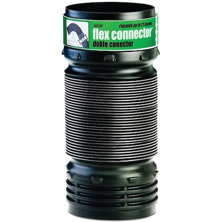 Amerimax Home Products Pipe Elbow Connector, 4 in, Polypropylene 57010