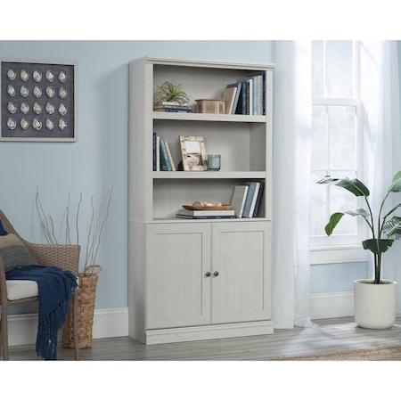 Sauder 5-Shelf Bookcase W/doors Go 437334