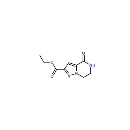 Ak Scientific Ethyl 4-oxo-4, 5, 6, 7-tetrahydropyrazolo[1, 5-a]pyrazine-2-carboxylate (100mg), CAS 951626-95-2 Z5395-100mg