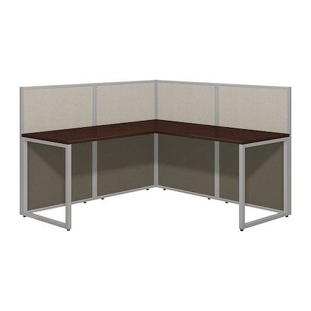 Bush Business Furniture Modular Cubicle Workstation, 60 in D X 45 in H, 60 in W X EOD360MR-03K