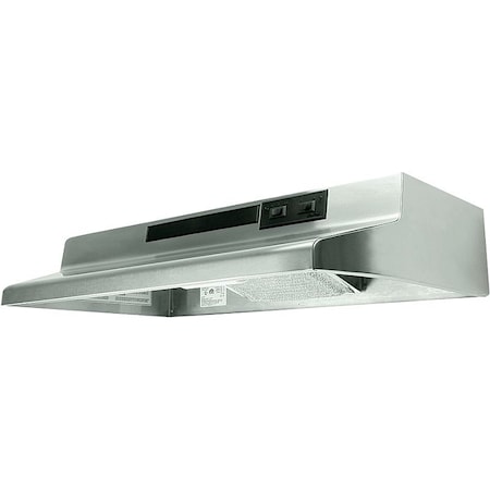Air King Air King Advantage AV AV1368 Range Hood, 36 in W, 12 in D, 6 in H, Steel AV1368