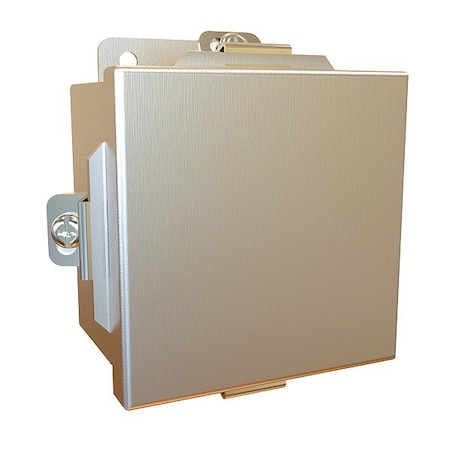Hammond Clamps Electrical Enclosure, 4 in H, 3 in D, 4 in W, 12, 13, 3R, 4, 4X, Stainless Steel 1414N4SSA