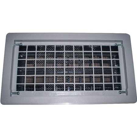 Bestvents Bestvents 315CGR Foundation Vent, 62 sq-in Net Free Ventilating Area, Thermoplastic, Gray 315CGR