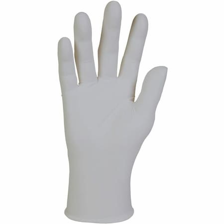 Ansell KimTech Sterling Disposable Exam Gloves, Beaded Cuff, Powder-Free, Gray, 2000 PK, M 50707