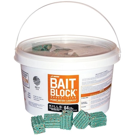 Jt Eaton Block Bait Peanut Btr 4Lb 704-PN