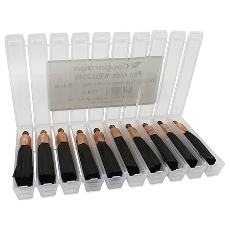 Cougartron Brushes, PK10 WELC3146