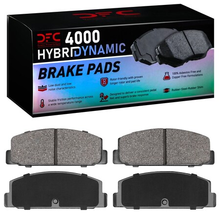 Dfc 4000 HybriDynamic, Disc Brake Pad Set,  4000-0144-00