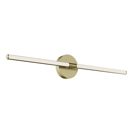 Afx Chicago - 32in LED Vanity Light - 40W - Light Antique Brass CHIV3203LAJUDLB