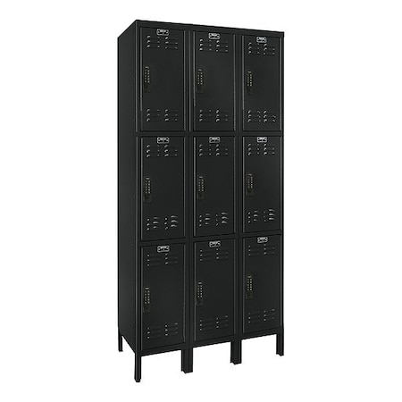 Hallowell Locker, 12 in W, 12 in D, 24 in H UEL3228-3A-ME