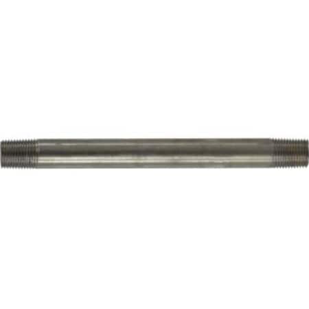 Anderson Metals Anderson Metals 0.125 x 5 in. Schedule 40 Stainless Steel 304 Pipe Nipple 48009B