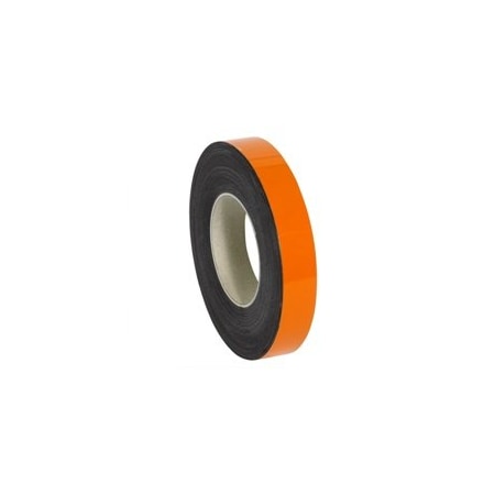 Bubblefast 1'' x 50' - Orange Warehouse Labels - Magnetic Rolls BFLH125