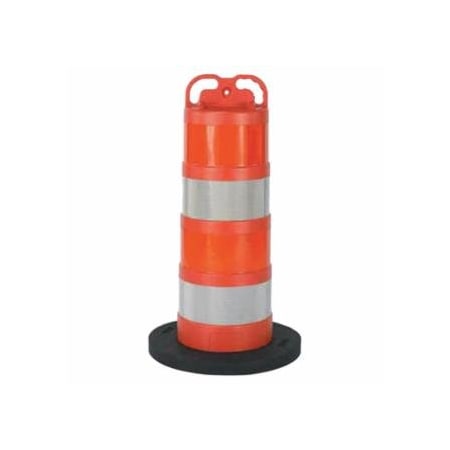 Cortina Safety Products Delineator Base, 15 x 17 x 1, Black, Rubber 831-03-730