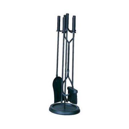 Uniflame Uniflame F-1070 5 PC BLACK FIRESET F-1070