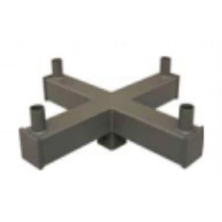 Westgate 4" 90 DEGREE QUAD SQ VERT. TENON - BRONZE PSS4Q90VTZ