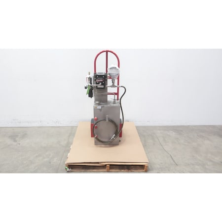 John Crane 10-GALLON FILL CART WITH SPRAGUE P410 PUMP LMA-74497-001