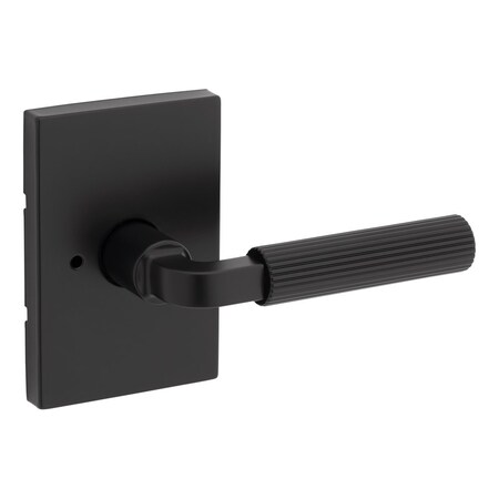 Kwikset Residential Door Levers Privacy Reversible Matte Black 730MALRCT-514