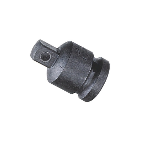 Genius Tools 1/2in Dr. Cr-Mo Impact Adapter 1/2inFx3/8inM w/pin hole 480033CM
