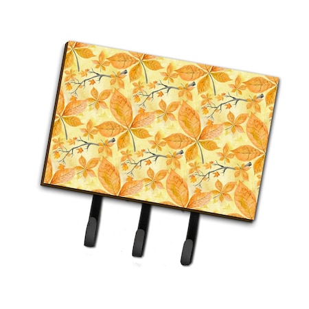 Carolines Treasures Fall Leaves and Branches Leash or Key Holder, 6 x 2 x 9 in. BB7495TH68