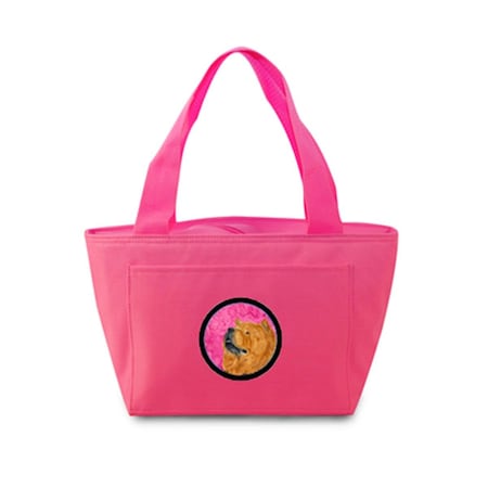 Carolines Treasures Pink Chow Chow Zippered Insulated School Washable And Stylish Lunch Bag Cooler SS4778-PK-8808