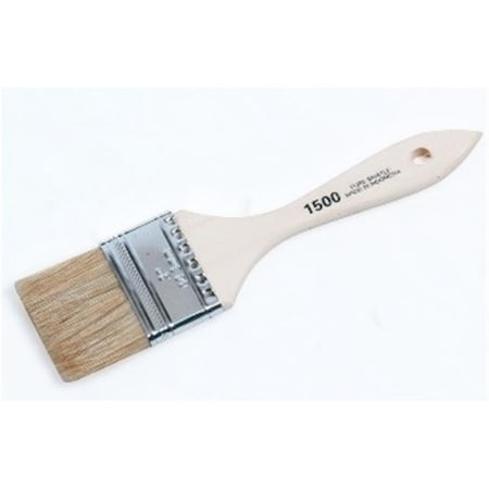 Linzer 4491500112 1.5 in. White Chinese Bristle Chip Brush, 36PK 449-1500-1-1/2