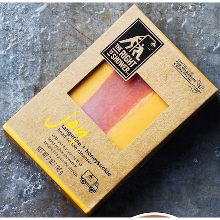 The Right To Shower Joy Yellow Tangerine and Honeysuckle Bar Soap, 7 Ounce, 3 count, 12PK 67701857