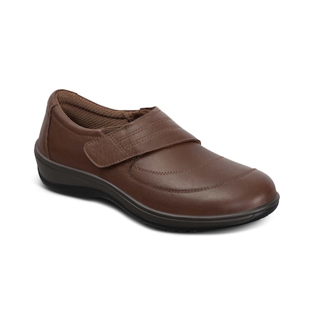 Orthofeet Emily, Brown, Size 12 73031