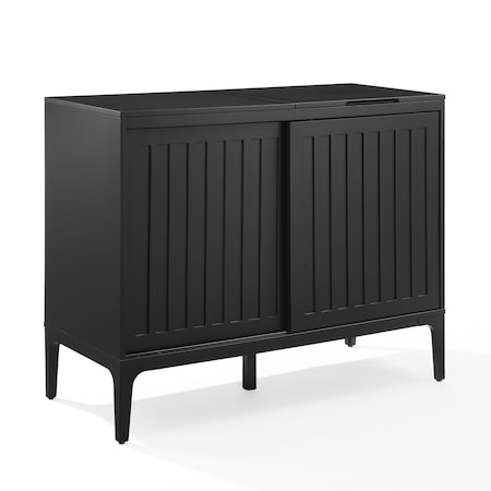 Crosley Asher Record Storage Media Console CF1140-MB