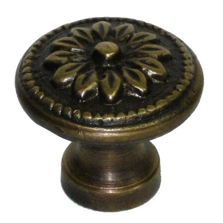 Patioplus Round Floral Knob, Medium PA301024