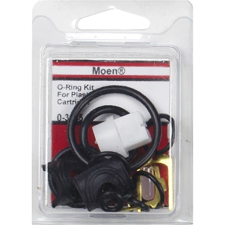 Westlake Pipe & Fittings Moen 1225 Style Cartridge Rubber Plastic & Metal Faucet Repair Kit 0-3055