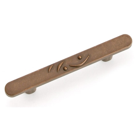 Laurey 3 in. Graffiti Pull - Stonewashed Bronze 37376