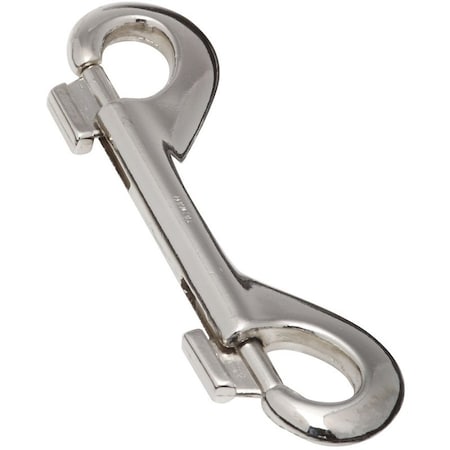 National Hardware 3033BC Series Bolt Snap, 130 lb Working Load, Zinc, Nickel Chrome N222-695