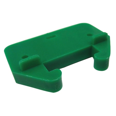 Muebles Para El Hogar 0.63 in. Plastic Drawer Slide Guide, 2PK MU2187920