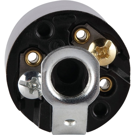 Leviton Keyless Medium Base Black Lamp Socket 918-03352-008