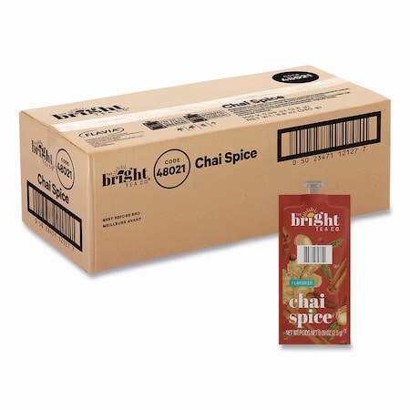 The Bright Tea Co Tea Freshpack Pods, Chai Spice, 0.09 oz, 100PK MDRB501