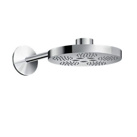 Axor ONE Showerhead 280 2-Jet with Showerarm Trim, 2.5 GPM in Chrome 48481001
