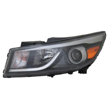 Tyc Capa Certified Headlight Assembly 20-9652-00-9