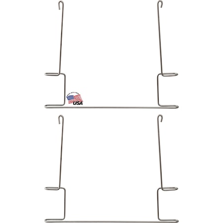 Buyers Products SS Anti-Sail Brackets, 24IN Wide, PR 405SSPKGD